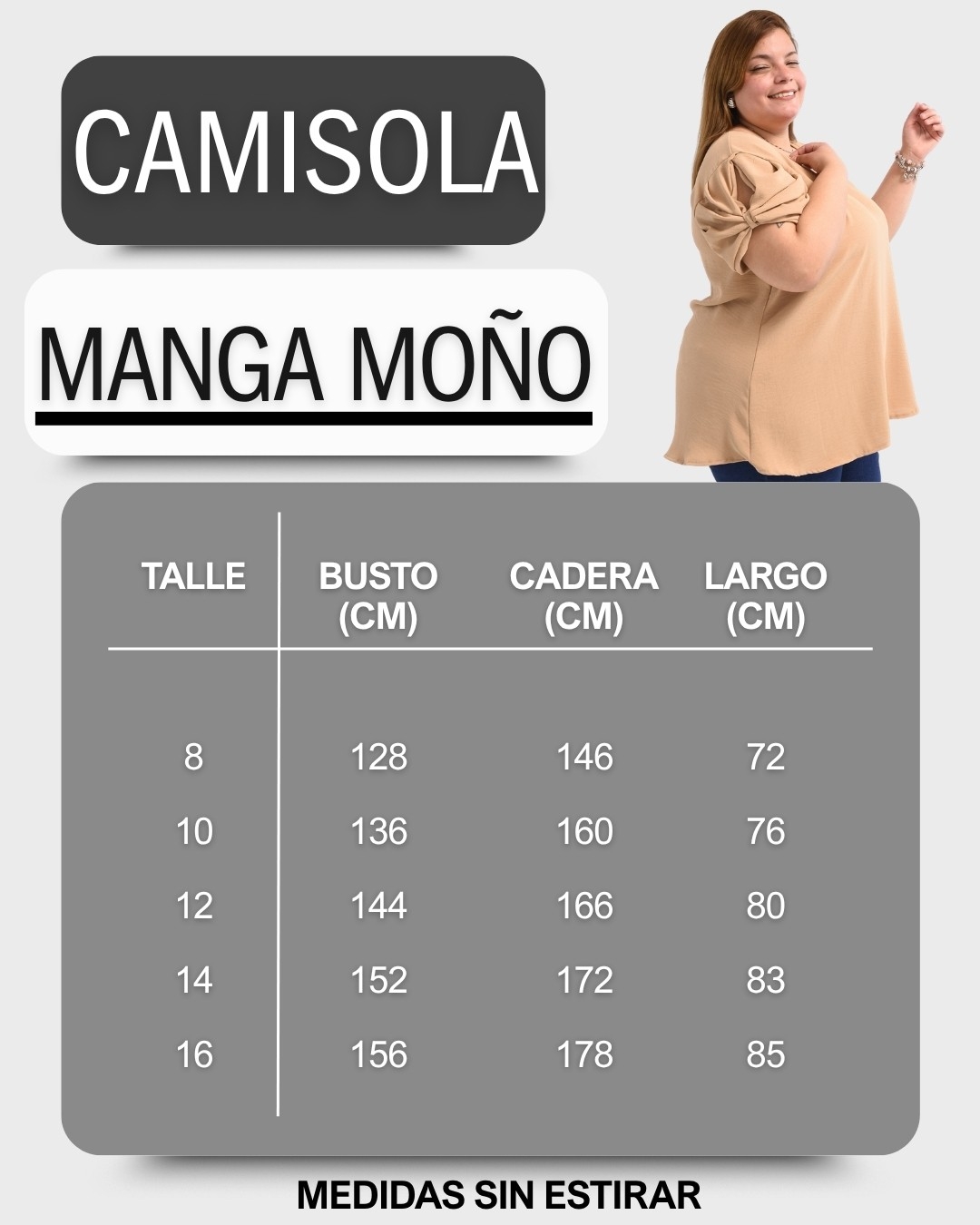 Camisola Manga Moño - Imagen 4