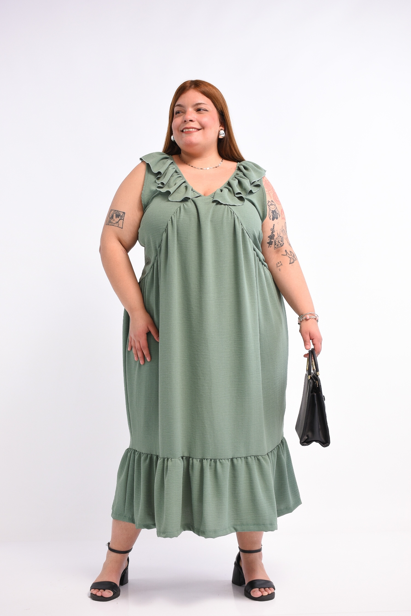 Vestido Cey Frunce - Imagen 2