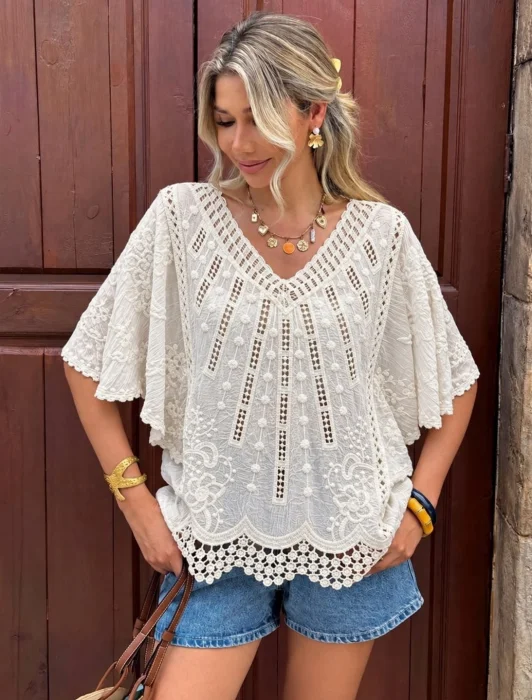 Blusa Encaje