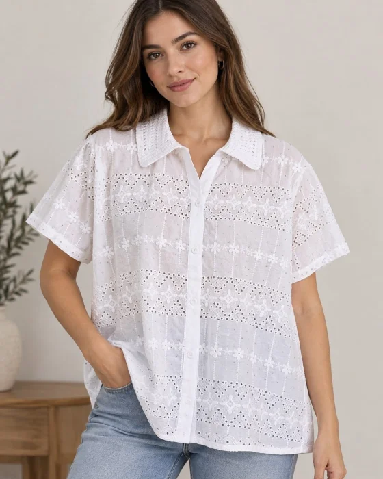 Camisa Broderi