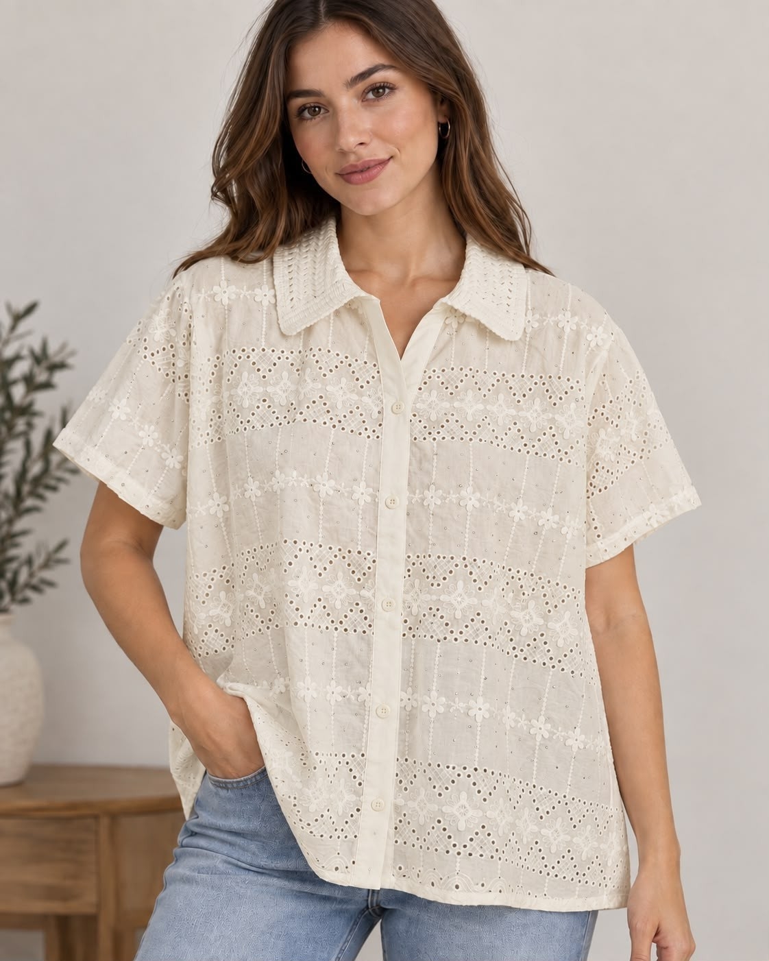 Camisa Broderi - Imagen 2