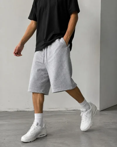 Bermuda Baggy Rustico Peinado