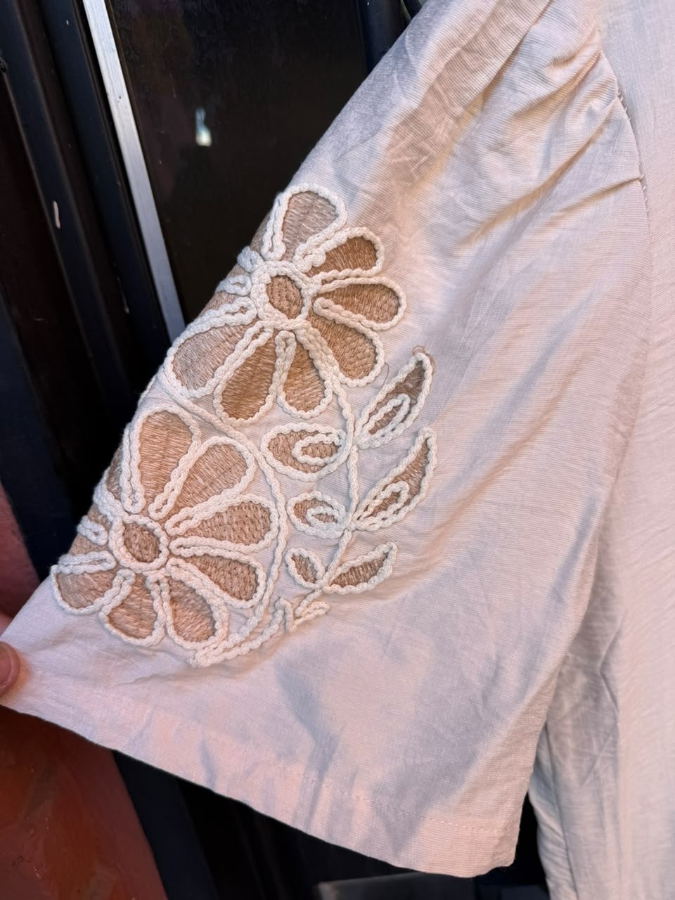 Camisa Manga Bordada - Imagen 6