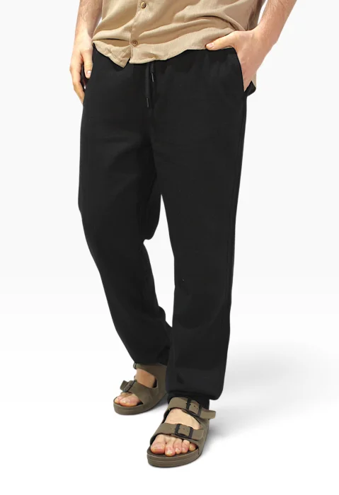 Art 2478 Pantalon Jogger de Lino Recto