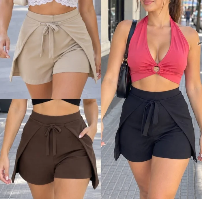 Short Chiripa Pareo Envolvente