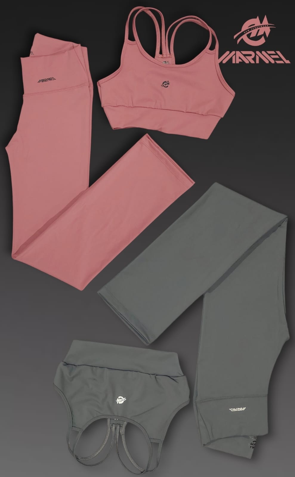 Conjunto" Cali" Top+ Recto Vaplex Talles 1 al 5 Variedad de Colores - Imagen 2