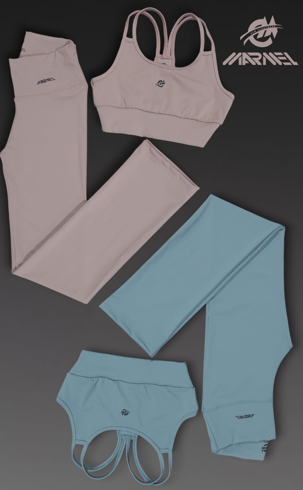 Conjunto" Cali" Top+ Recto Vaplex Talles 1 al 5 Variedad de Colores - Imagen 3