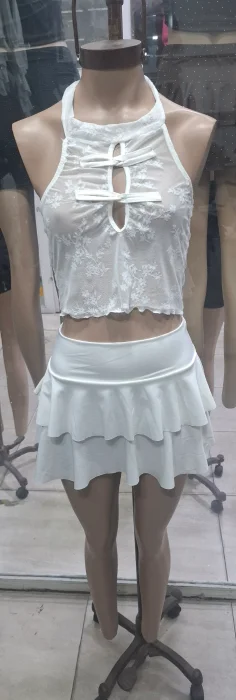 Top Halter Asiatico