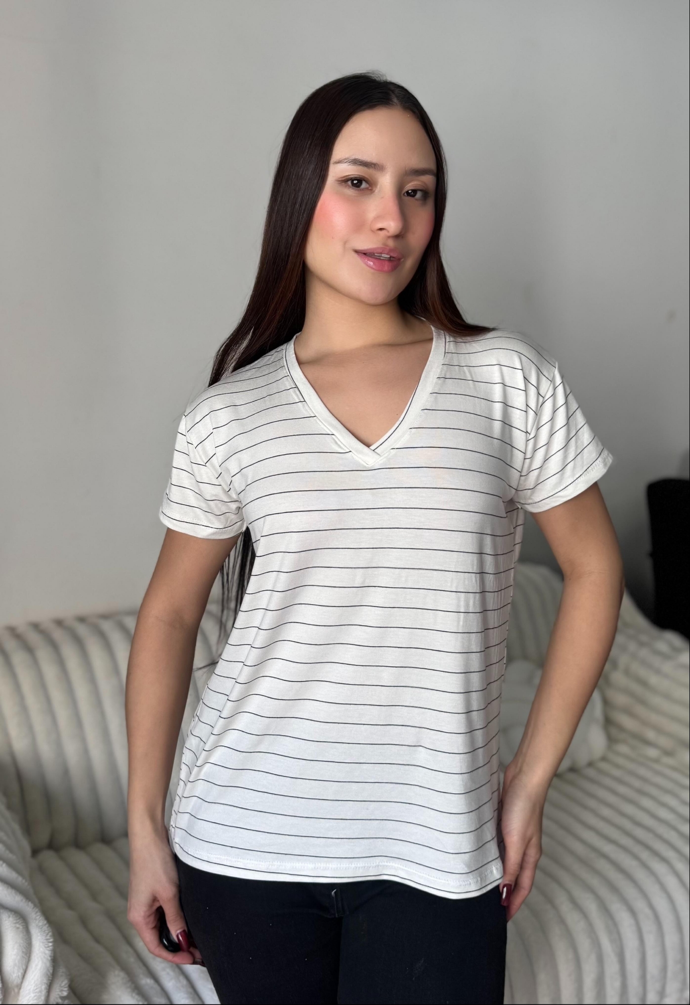 Remera con Rayas - Imagen 2