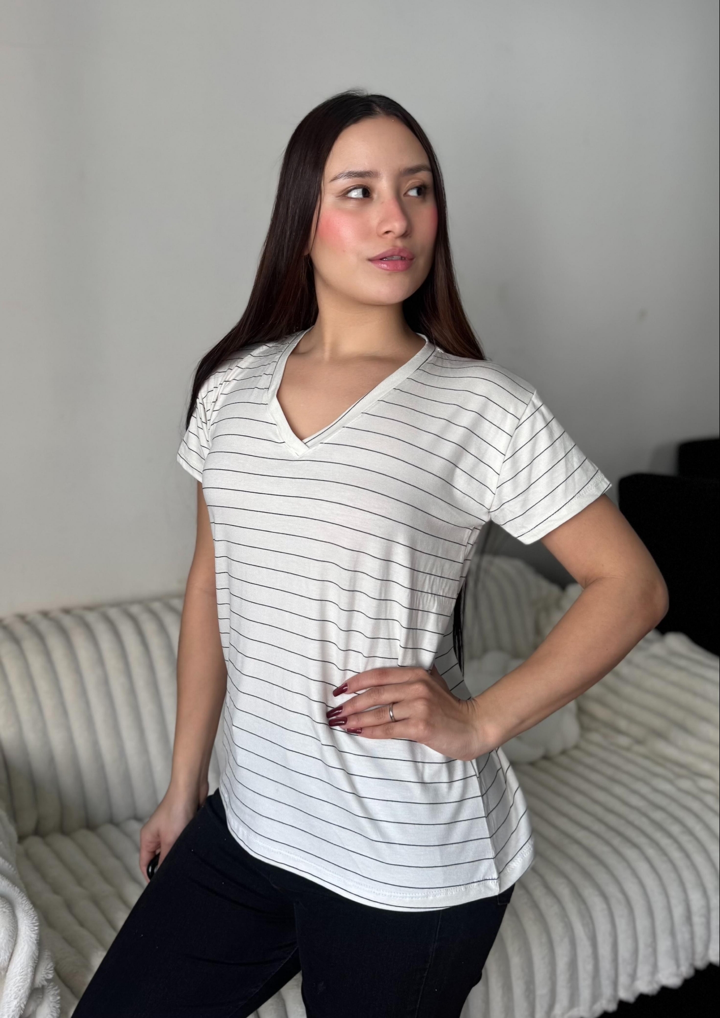 Remera con Rayas - Imagen 3