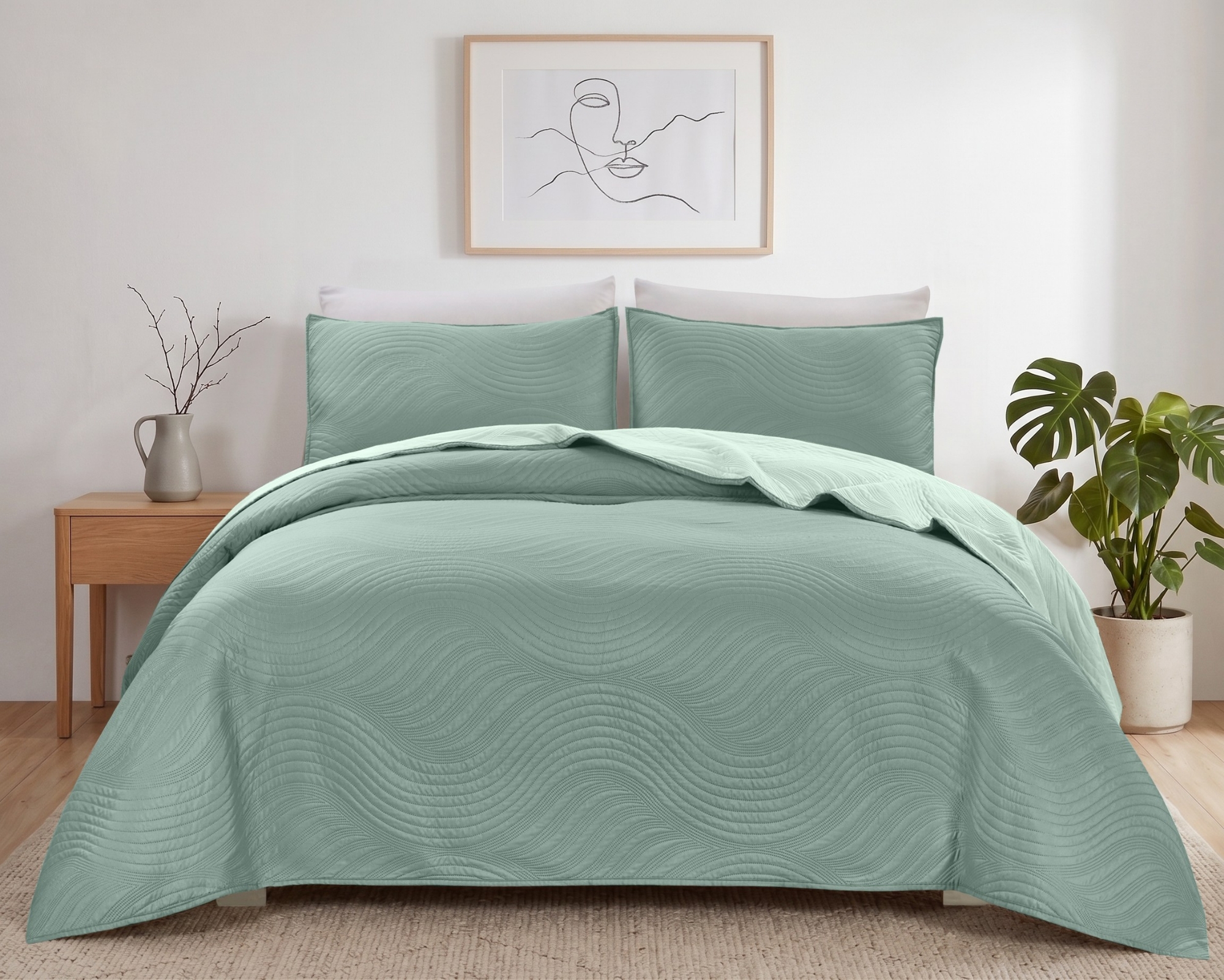 Cover- Quilt "kavanagh" Taormina Reversibles - Imagen 2