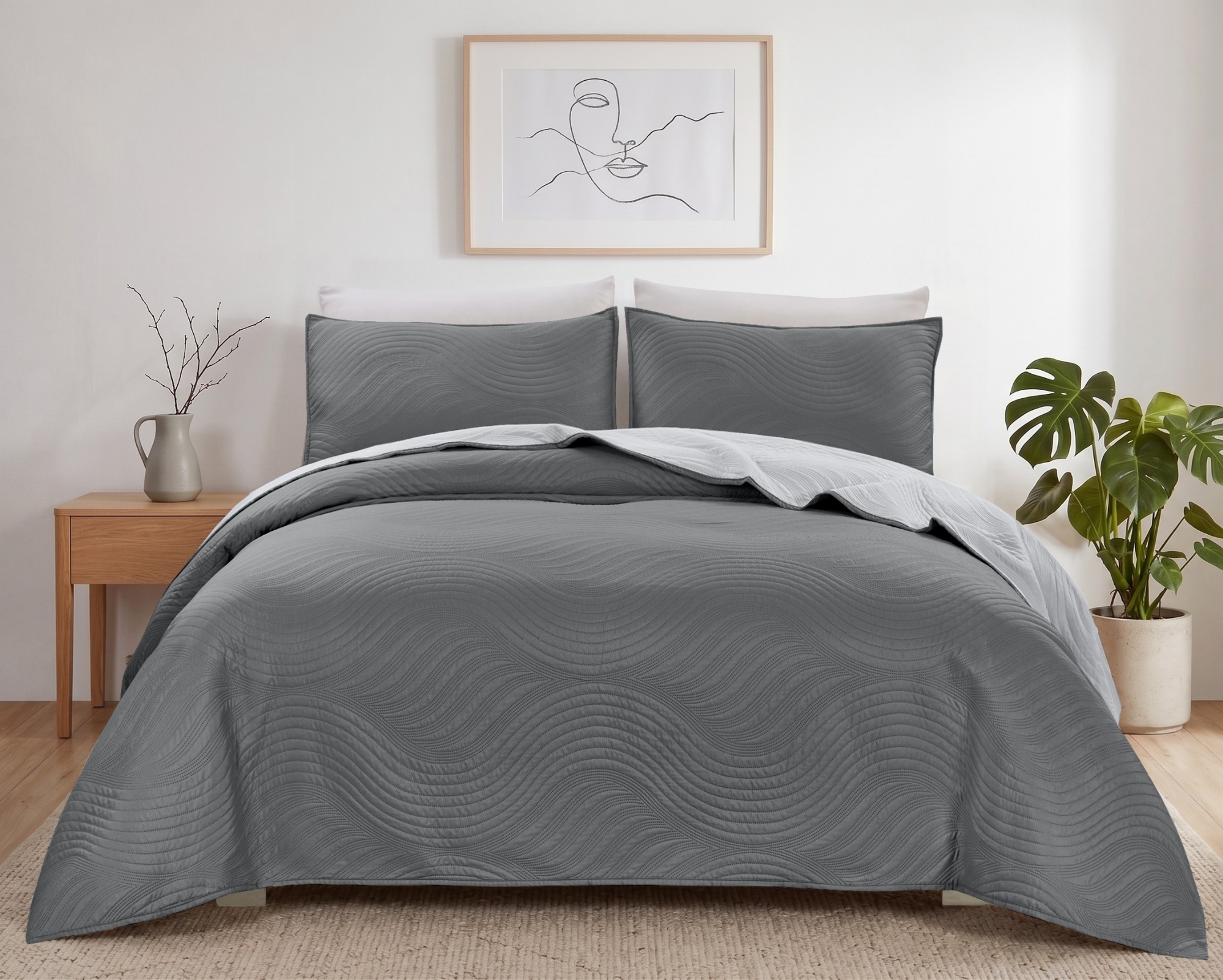 Cover- Quilt "kavanagh" Taormina Reversibles - Imagen 3