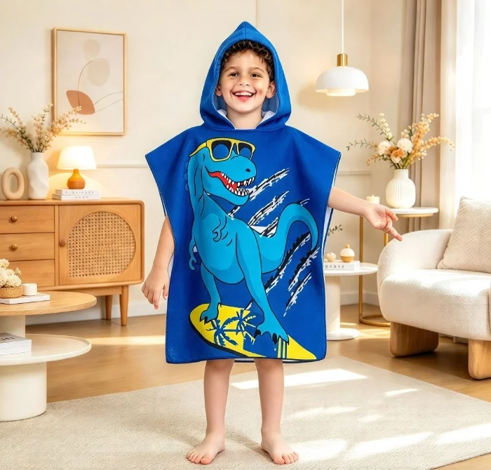 Ponchito Infantil Micro Secado Rapido