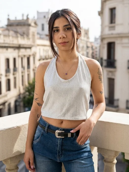 Top Espalda Descubierta