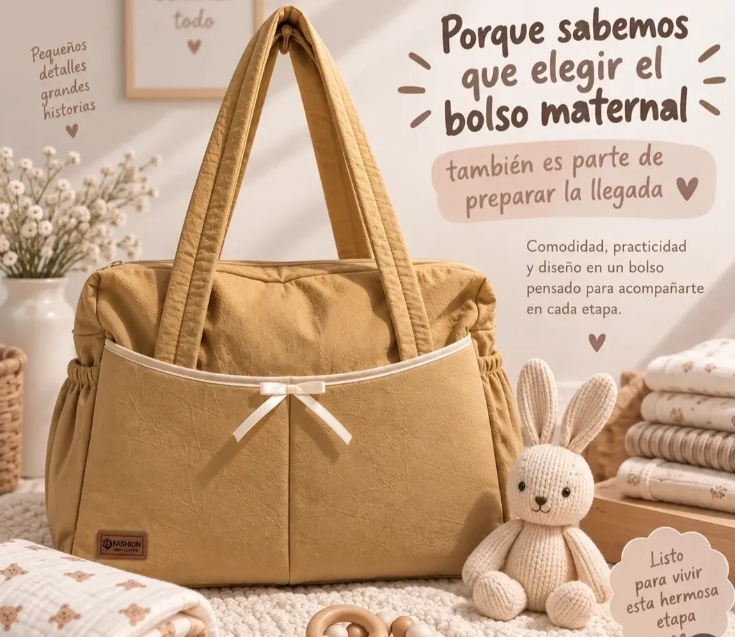 Bolso Maternal en Tusor - Imagen 2