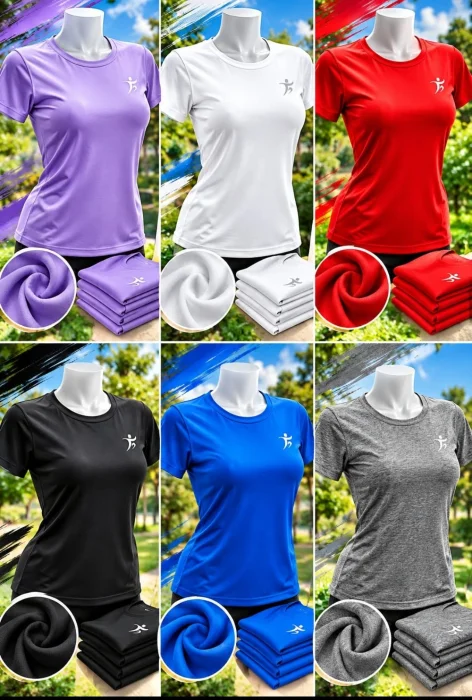 Remeras Deportivas Dama