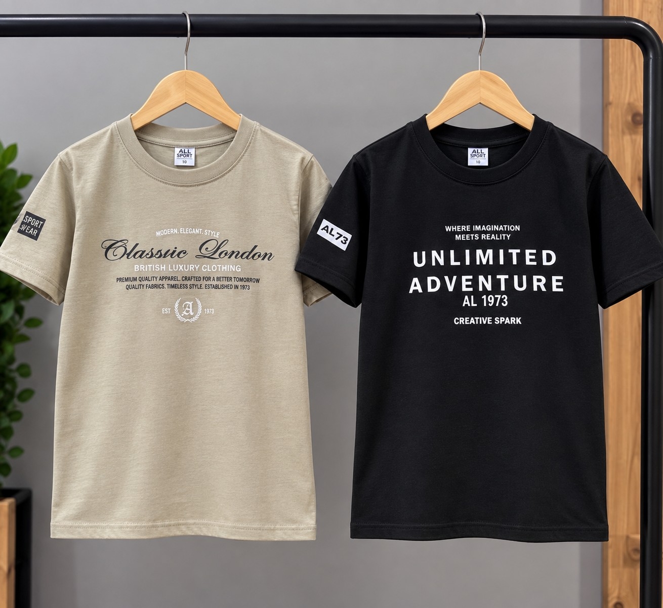 Remera  Clásica  Algodón Cardado - Imagen 9