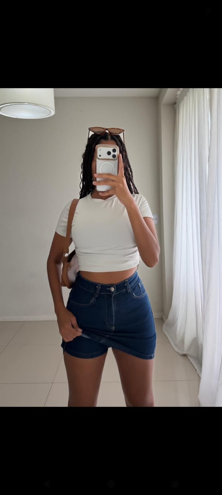 Short Pollera de Jean - Imagen 4