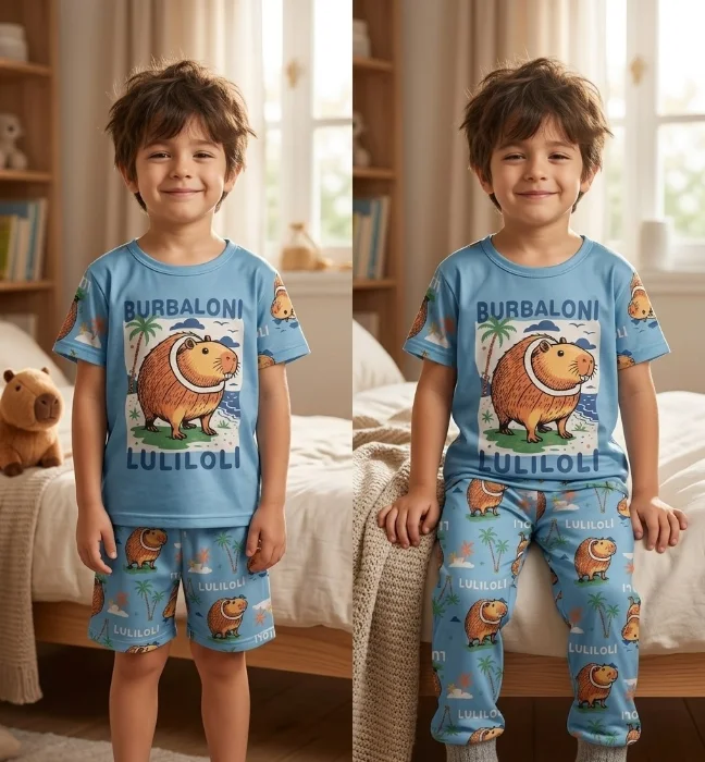 Pijama de Niño 3 Piezas