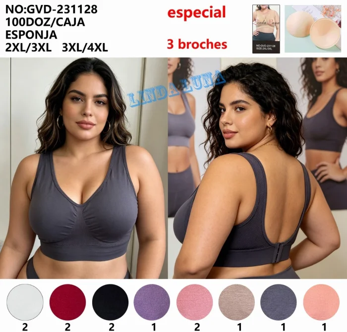 Corpiño con Broche Especial