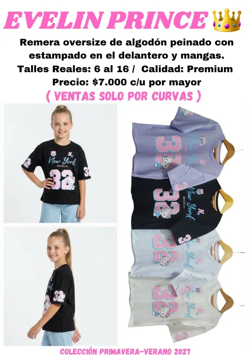 Remera Oversize Kitty 32