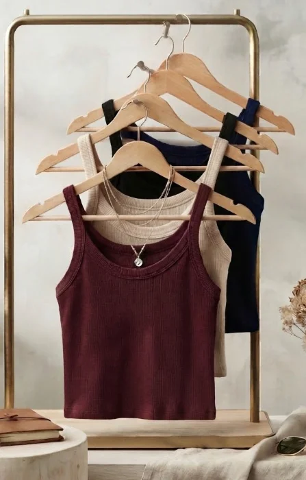 Musculosas de Tira de Morley Algodón