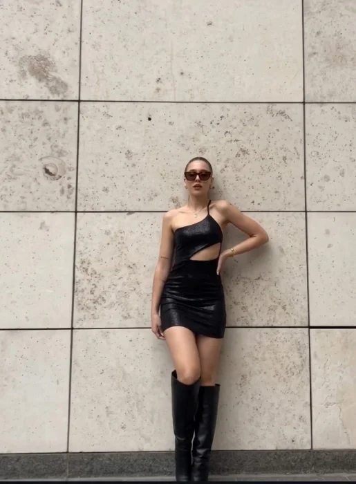 Vestido de un Lado