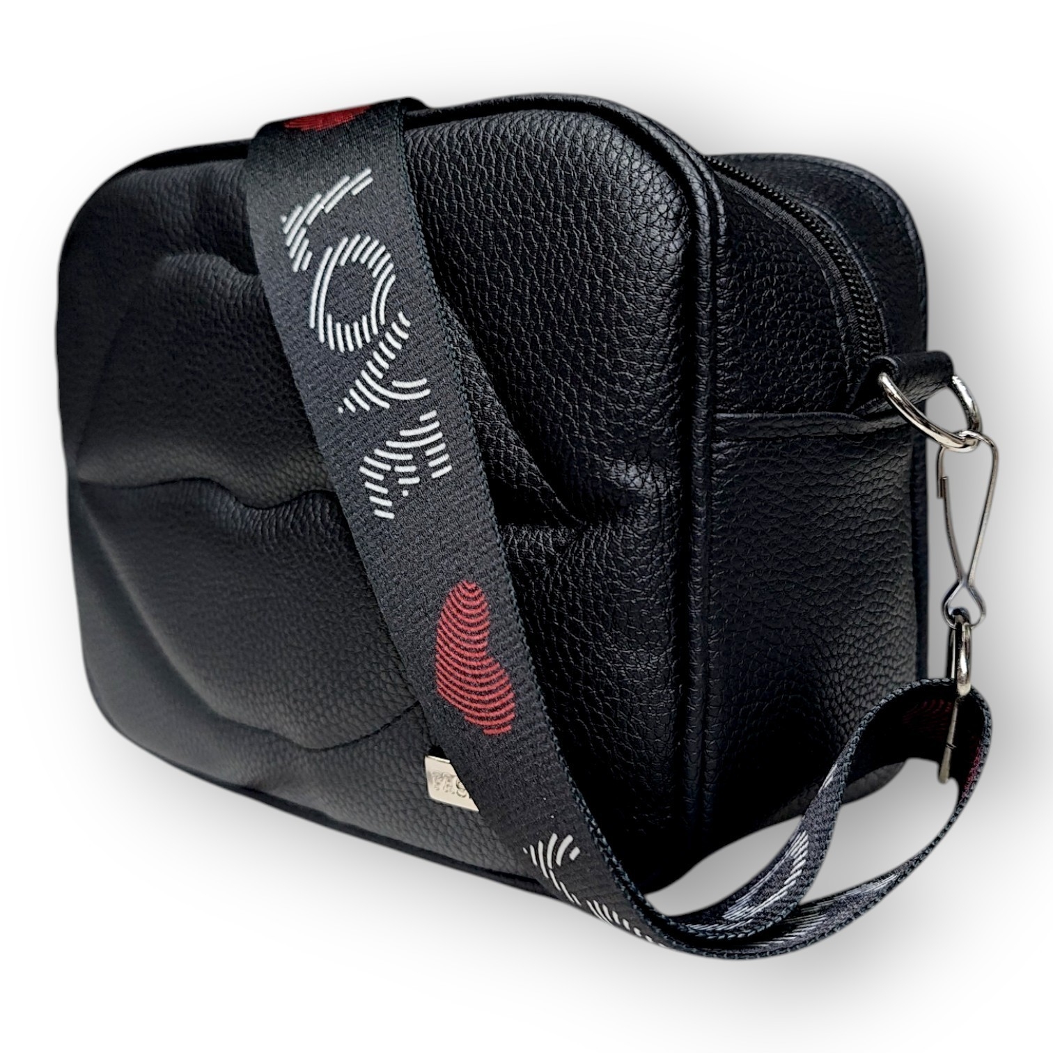 Bandolera Linea Premium C/ Bolsillo y Forrada Beso 23×17× Prof 8 Cm Aprox - Imagen 7