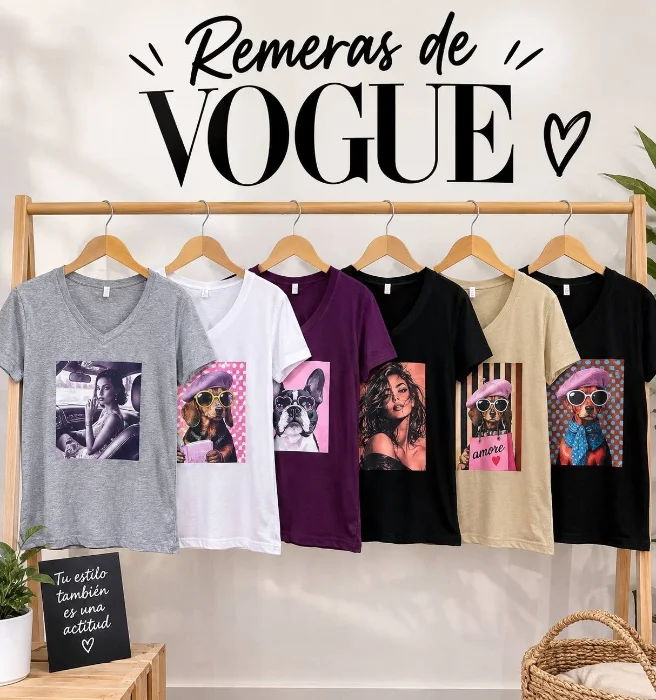 Remeras de Vogue