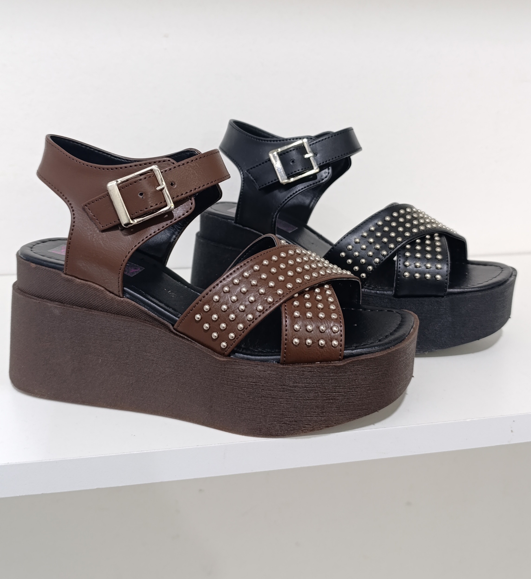 Sandalias Taco Chino Livianos - Imagen 2