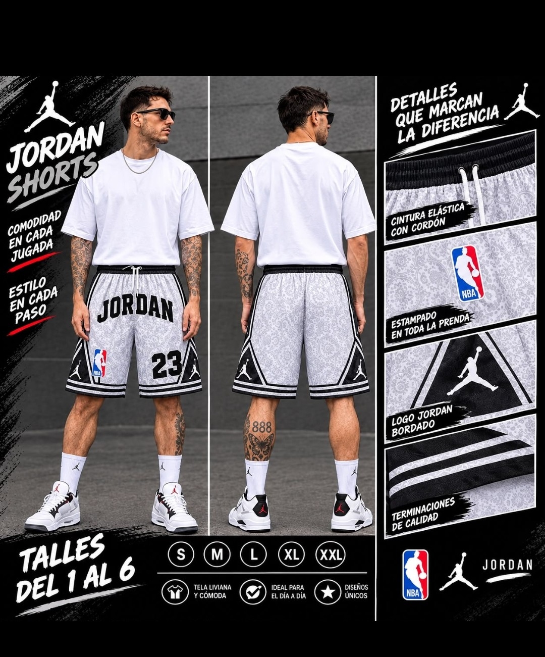 Shorts Jordan Premium - Imagen 4
