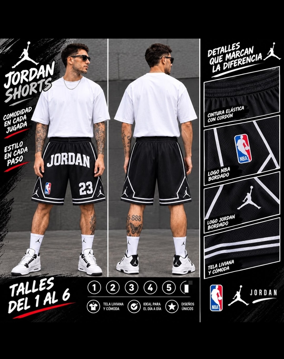 Shorts Jordan Premium - Imagen 5