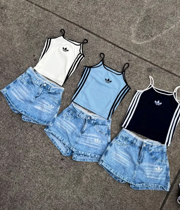 Short Pollera Adi con Encaje