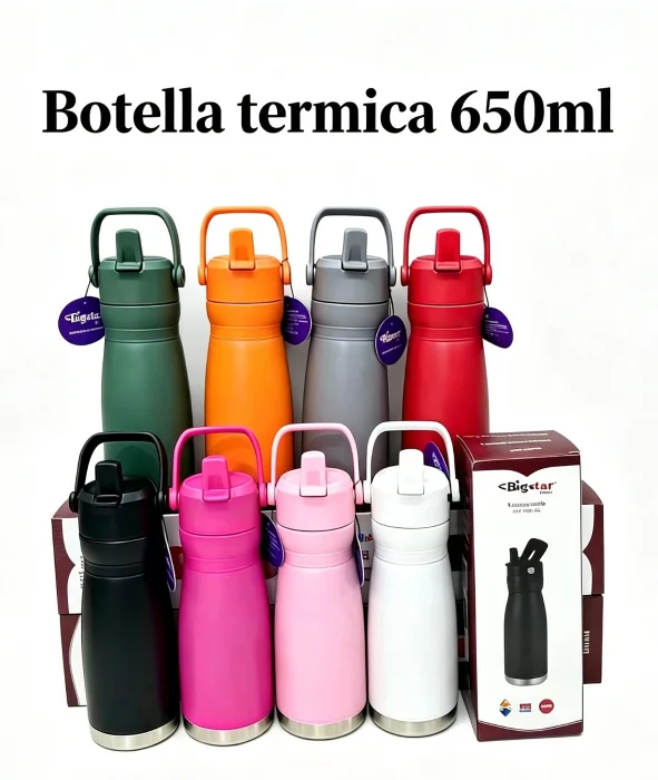 Botella Hoppy Termica Frio Calor 600