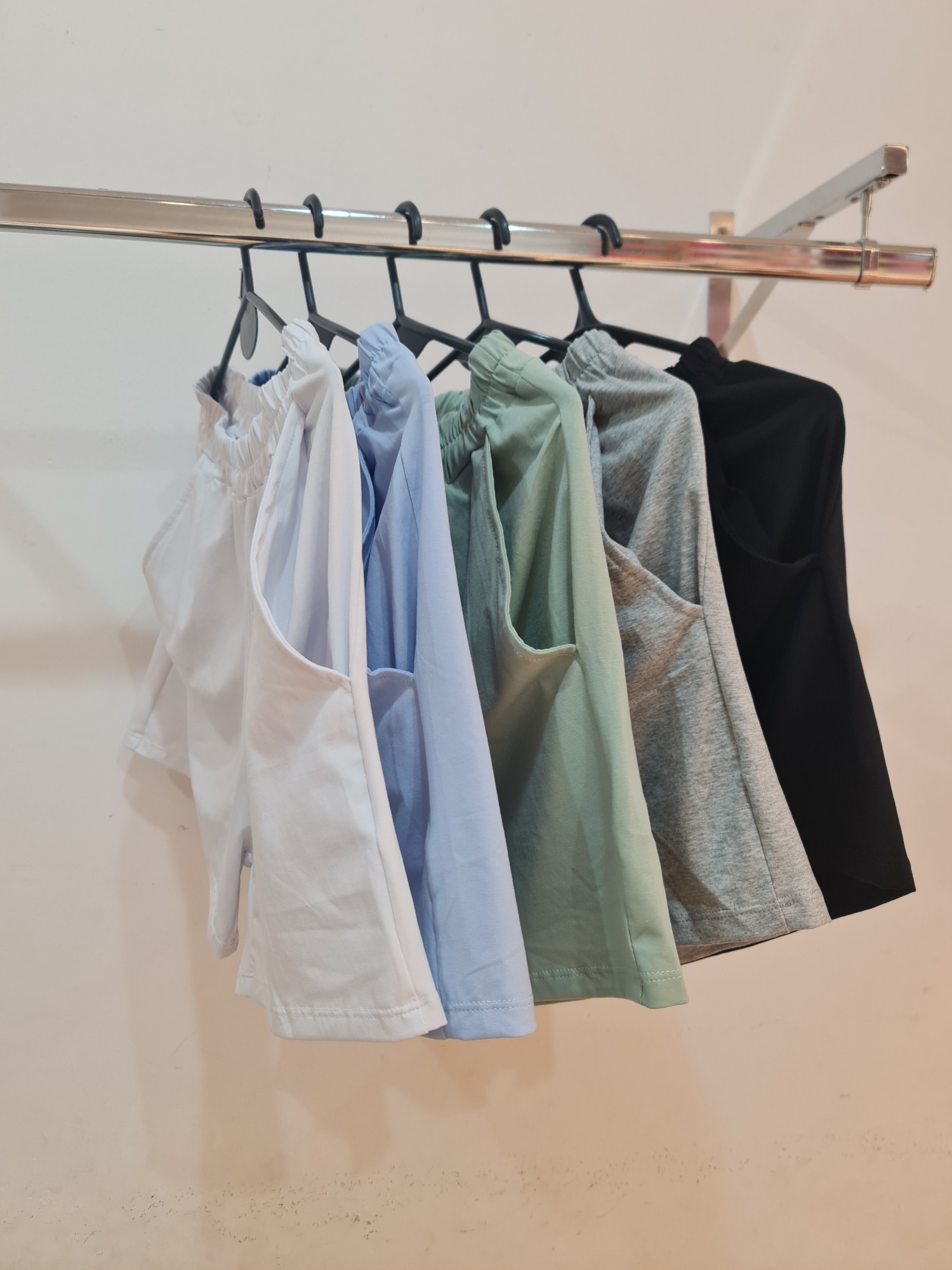 344-conjunto( Musculosa T.s+ Shorts) Talle S-l -algodon C/ Lycra - Imagen 3