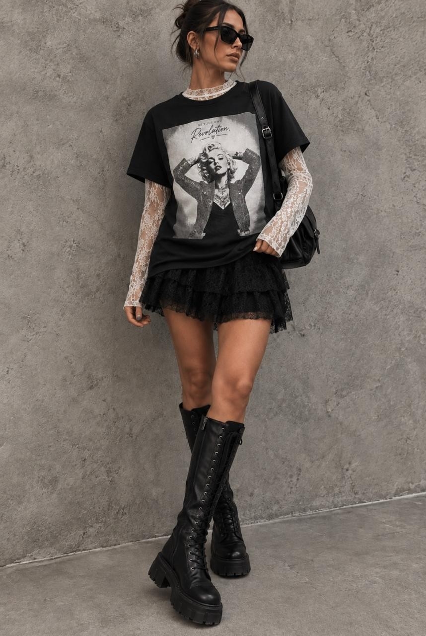 Remeras Sepia con Brillo - Imagen 4