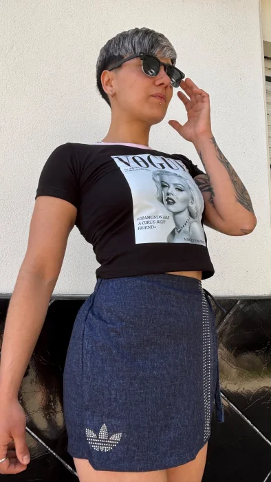 Short Pollera Adi