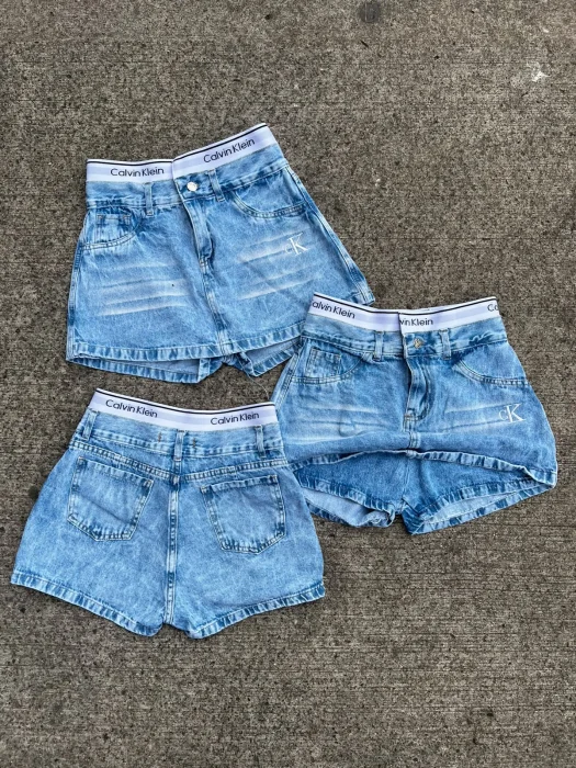 Pollera Short Ad Bordado