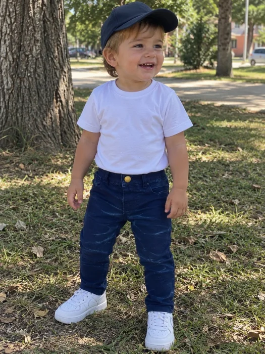 Jeans Bebe Azul