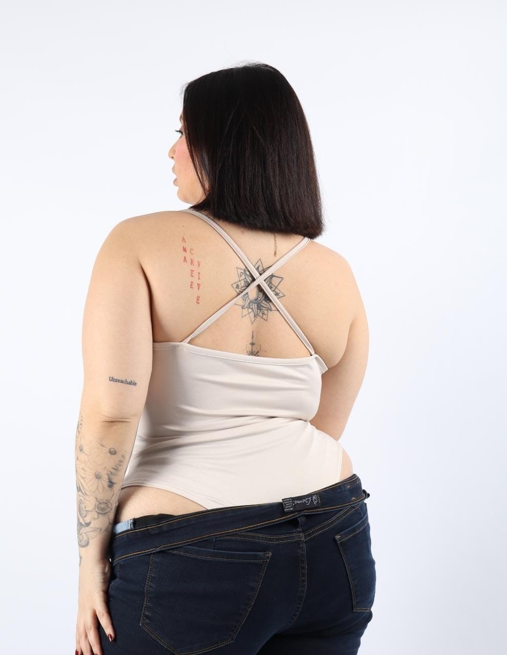 Body Musculosa Escote Buche Microfibra - Imagen 4