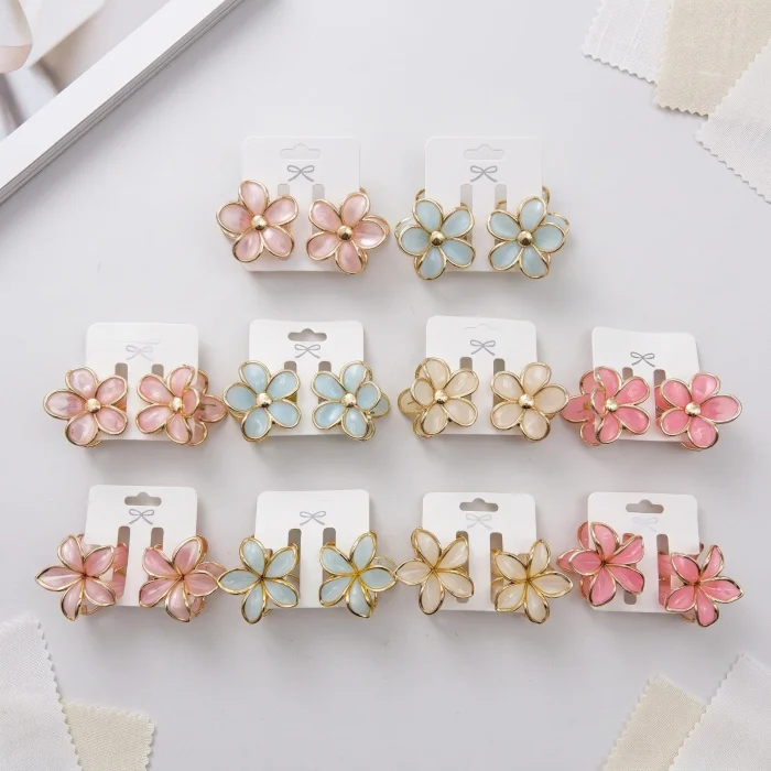 Broches X Par Hawaianos y Flor