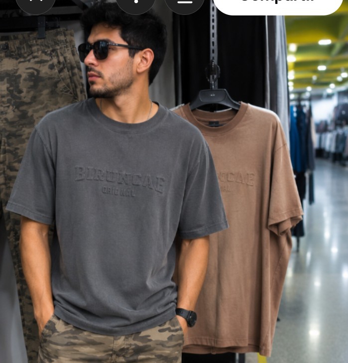 Remeras de Algodon Importada - Imagen 2