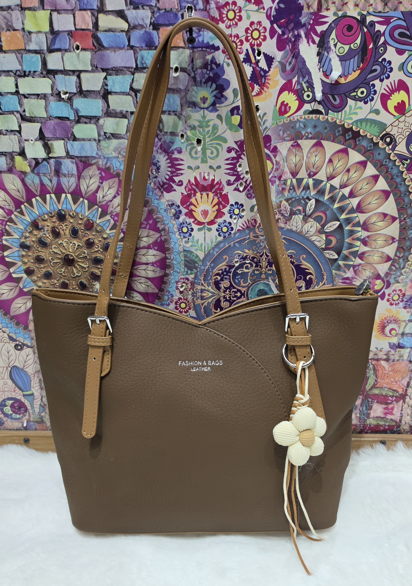 Cartera en Cuero Pu Excelente Calidad - Imagen 2