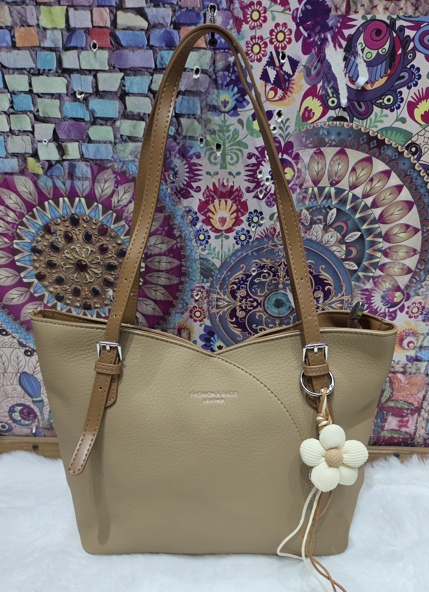 Cartera en Cuero Pu Excelente Calidad - Imagen 5