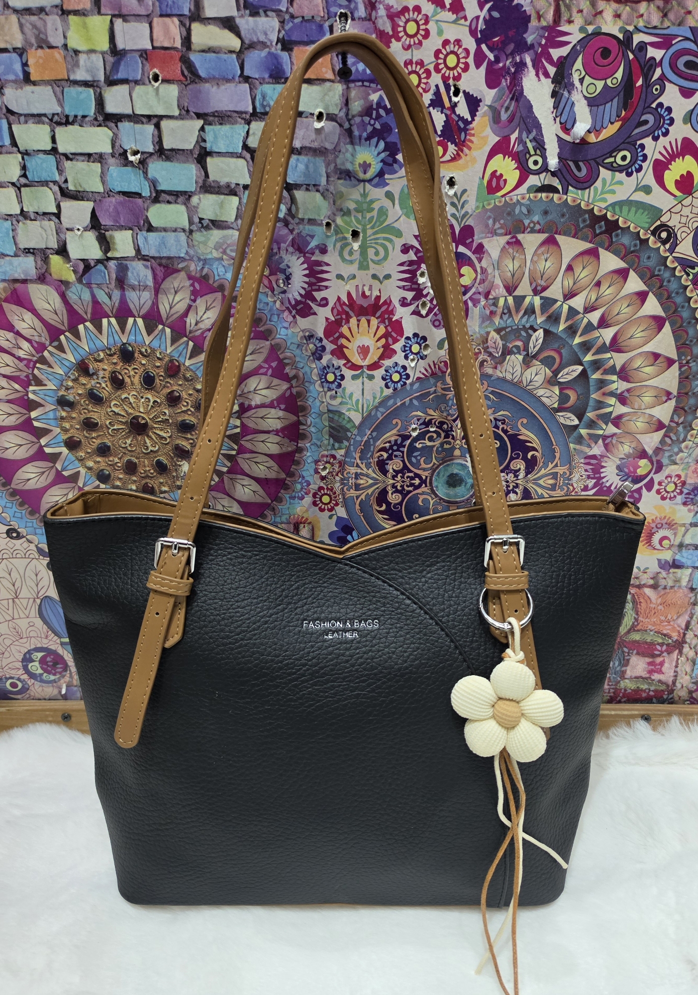 Cartera en Cuero Pu Excelente Calidad - Imagen 6