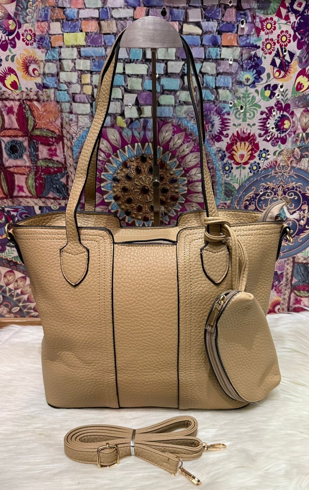 Ingreso
cartera Grande de Cuero Pu, Incluye un Estuche Excelente Calidad - Imagen 2