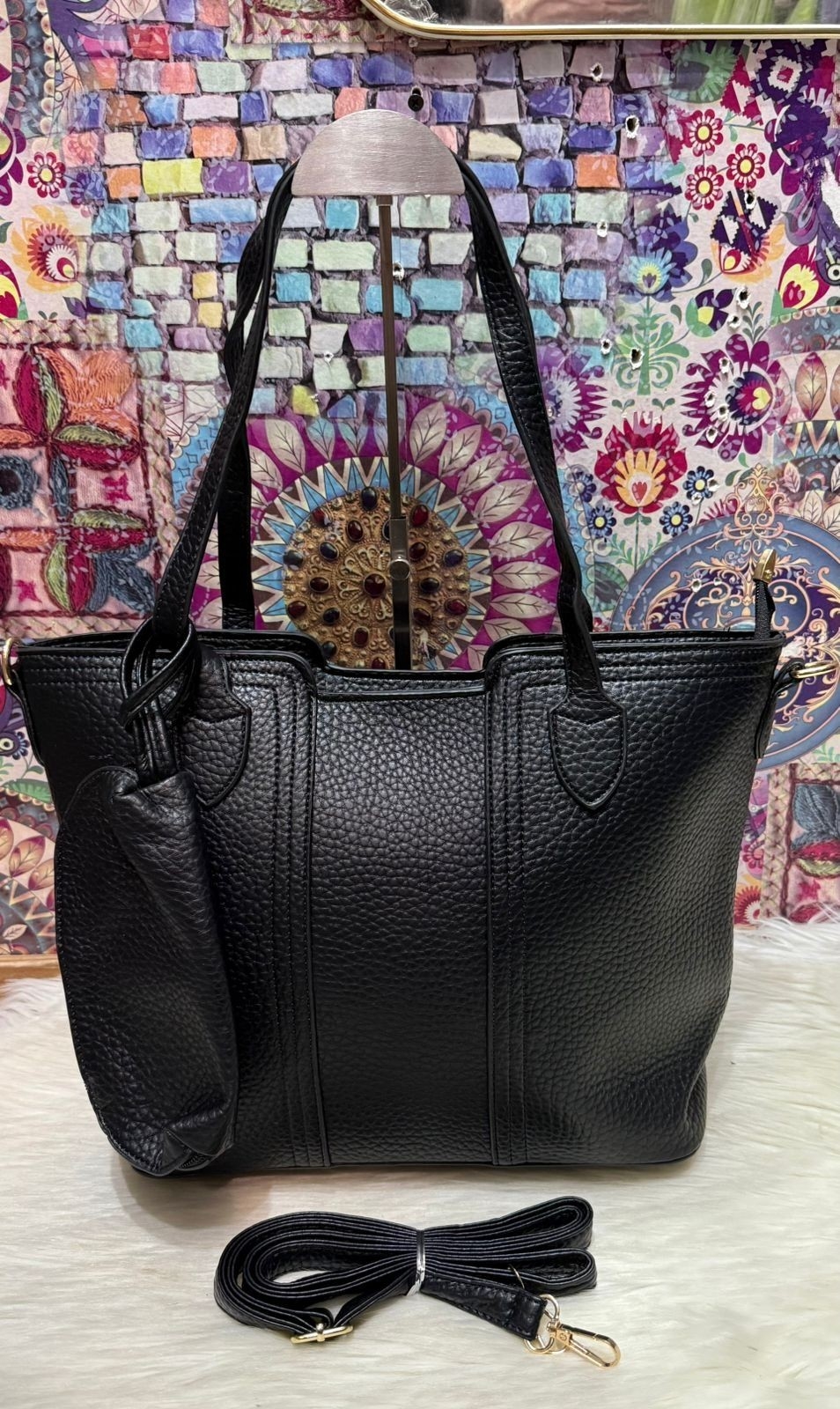 Ingreso
cartera Grande de Cuero Pu, Incluye un Estuche Excelente Calidad - Imagen 3