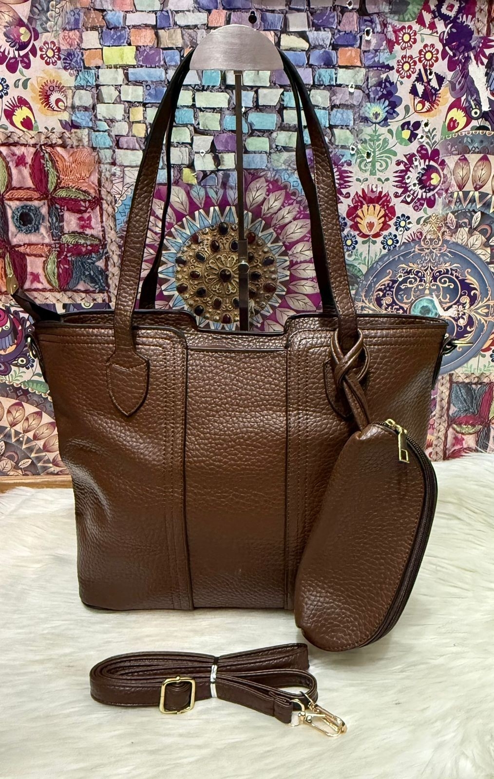 Ingreso
cartera Grande de Cuero Pu, Incluye un Estuche Excelente Calidad - Imagen 6