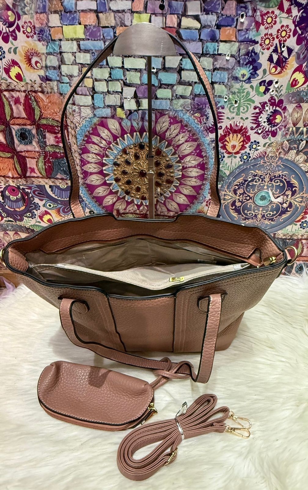 Ingreso
cartera Grande de Cuero Pu, Incluye un Estuche Excelente Calidad - Imagen 8