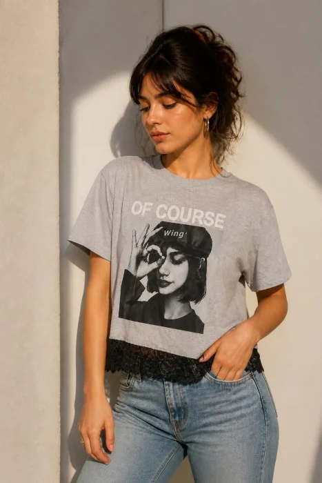 Remera Morley Puntilla